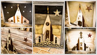 Diy Wood Church Wall Decor with Junk!