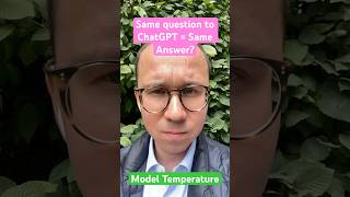 Why ChatGPT ProvideS DIFFERENT Answers to the SAME Questions? #ai #chatgpt #aiquestions #llm