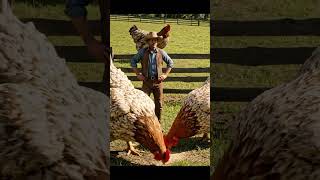grilled giant chicken #giantharvest #farming #giantchicken