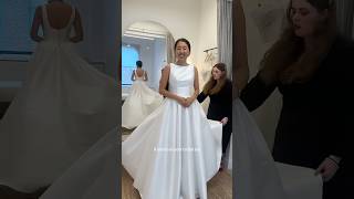Wedding dress shopping at Jenny Yoo in New York City! #nycbrides #weddingdress #2026bride