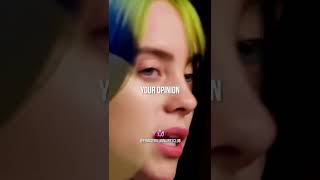 Billie Eilish on women's self-worth