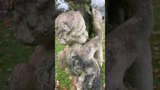 Putting Water Feature. #putti #waterfeature #salvage #reclamation #garden