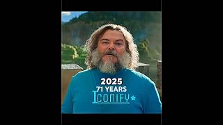Jack Black evolution from 2000 to 2025 | #evolution #goviral #goboost #minecraft #minecraftmeme