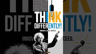 Think Differently with Einstein!#Innovation #CreativeThinking #motivationalspeech