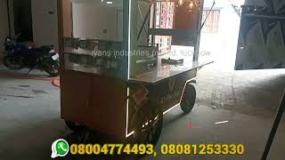8004774493,8081253330 food cart|| fast food cart|| bike cart| bike food cart bike attachment cart||
