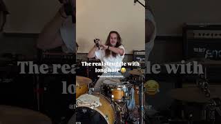 StudioDay 😂🎵 #studioday #rachelcarmen #musicians #longhairproblems