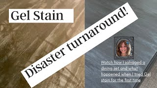 Disastrous Refurb with Java Gel Stain