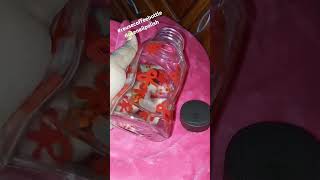 DIY,reuse coffee bottles, do self art with nailpolish  #shortvideos #foryoupage #reuse #art #fyp