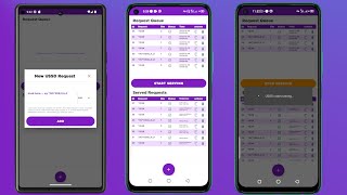 Automate and sequentially execute all ussd requests in Android app. Building ussd code application
