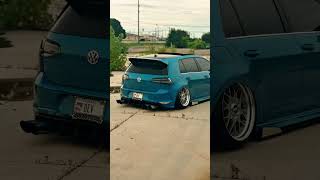 Clear up my head   #automobile #car #slammed #mk7gti #bagged #volkswagen #golf #stance
