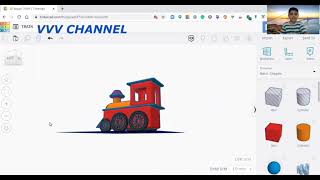 TinkerCAD Toy Train