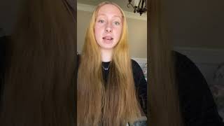 don’t worry the curls will get brushed out #aesthetic #blueaesthetics #pretty #transition