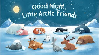 Goodnight Arctic Animals ❄️ | A Gentle Bedtime Story for Kids #BedtimeStory #kidsstory