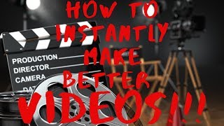 YOUR VIDEOS SUCK! heres HOW TO MAKE BETTER VIDEOS!  - LIGHTING - AUDIO - LOCATION #nosmallcreator
