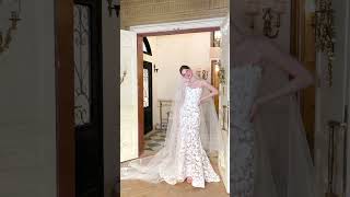 Do you like this mermaid wedding dress?#weddingdress #weddinggown #mermaidweddingdress #shorts
