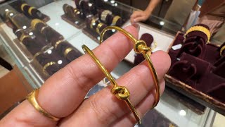 Tanishq Latest Gold Bangles Gold Pendant Set collection /Polki Pendant Set/Kundan Pendant Sets/Deeya