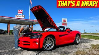 シカゴで実物も見ずに安いダッジ バイパーを購入しました。800 マイル走行できるでしょうか?