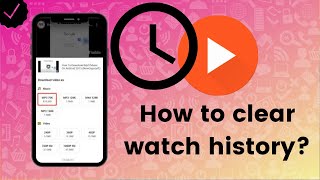 How to clear watch history on MP3 Downloader-YouTube Player?