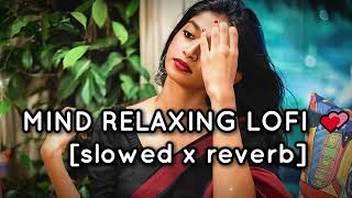 Mind Relaxing Songs 2024 💕 | Mind Relax Lofi Mashup 2024 | Mind Relaxing Music