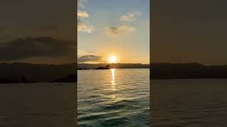 #reelsvideo #riversunset #serenescenes #eveningbliss