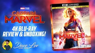 CAPTAIN MARVEL - 4K Blu-Ray Review & Unboxing