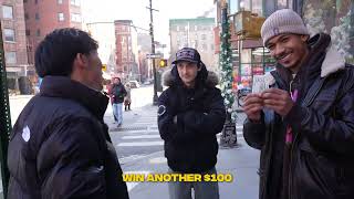 BLAZINTHEASIAN AND STRANGERS ATTEMPT BLINKER CINNAMON CHALLENGE