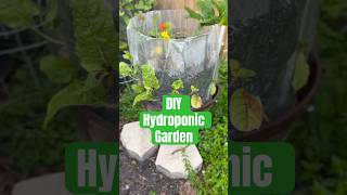DIY this Tower Garden using materials you already have laying around!! #gardening #towergardening