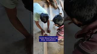 Solid Wood Flooring Trail Installation for Customer | Reldor Lifestyles