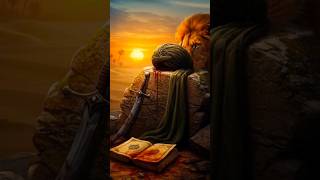 Imam Hussain ka Sar Mubarak yahan Rakha gya tha😭 #karbala #imamhussain #islamichistory