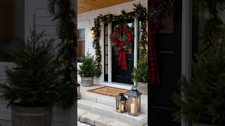 15 Christmas Decor Ideas For A Front Porch Diy That’S Simple But Stunning