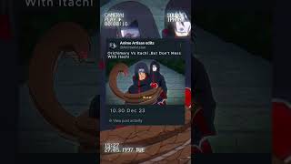 itachi fearless against orochimaru #naruto #viral