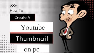 Easiest way to create youtube thumbnail on pc with Ai | Thumbnail on pc and  mobile #thumbnail on pc