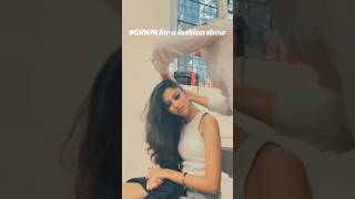 Style by Helena at Flame Festival #grwmhair #grwm #grwmreel #fashionshow #backstage #minivlog #model