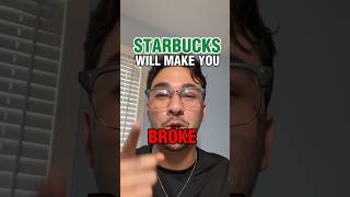 STARBUCKS will make YOU BROKE 💰📉 #finance #financetips #personalfinance #money #investingtips