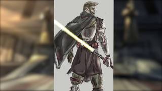 Jedi Knight SPEED PAINT (Procreate art)