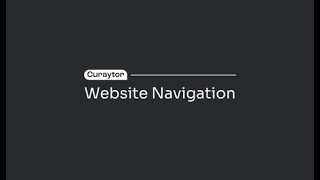 Editing Your Curaytor Header, Menu, and Footer Navigation