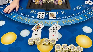SPLITTING ACES FOR $800,000 IN AMAZING $1.9 MILLION BLACKJACK WIN!