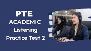 PTE Academic Listening Full Test 2 with Answers (2024) #ptelistening #pte