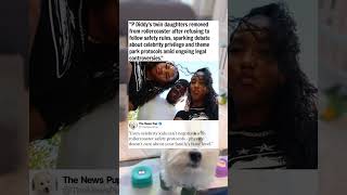 Diddy's Daughters Removed from Rollercoaster for Safety Rules#news #celebritynews #entertainmentnews