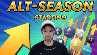 Why Alt-Coin Season Might Be Actually Starting Right Now!