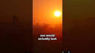 The Yellow Sun Mystery  Unveiled #SunFacts #ReelScience #DidYouKnow #NatureWonders #spacesecrets