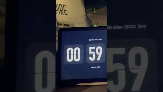 Clock change in UK🇬🇧🤯 #daylightsavingtime #clockchange #unitedkingdom #timechange