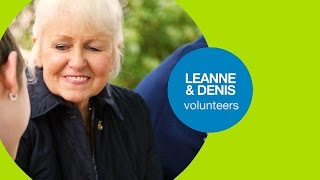 Interested in volunteering with Interchange? Meet Leanne and Denis to find out more