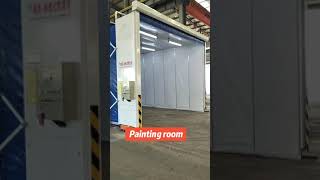 Retractable paint booth #paintspraying #spraybooth #spraypaintbooth #painting #paintbooth #paintings