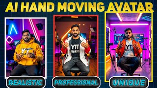 Create Unique Ai Hand Moving Talking Character Free Like @techpanchu