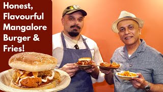 一人経営のお店で、良心的な価格で高品質なハンバーガーとフライドポテトを堪能！AGNI’S マンガロールを応援しよう