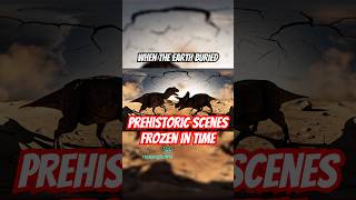 These fossils didn’t just preserve bones — they preserved moments: #sciencefacts #dinosaur