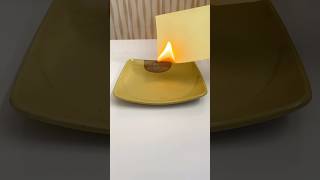 Magic Fire Science with Alcohol! 🔥 | Simple Home Experiment #shorts #science #diy #experiment #craft