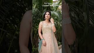 Traditional Gown with handwork ✨🥰#gown #fashion #gownforweddingparty #designer #newcollectionalert