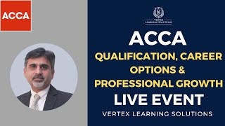 ACCA Qualification, Career Options & Professional Growth [ LIVE EVENT ] #accacareer #accastudent